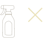 请勿使用去污粉或者（氯系、氧化性）漂白剂来清洗铜器，会导致铜器掉色。